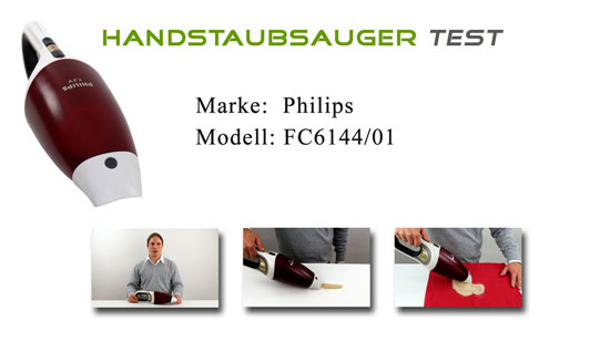 Handstaubsauger Test Philips FC6144/01 