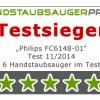 Handstaubsauger Testsieger Siegel